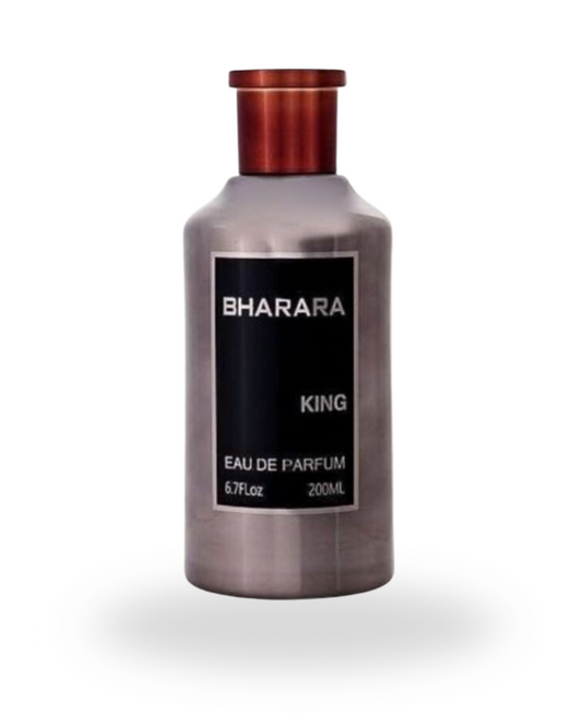 King by Bharara Eau de Parfum – a bold, regal fragrance blending citrus, spice, and woody notes. - La Fragancia