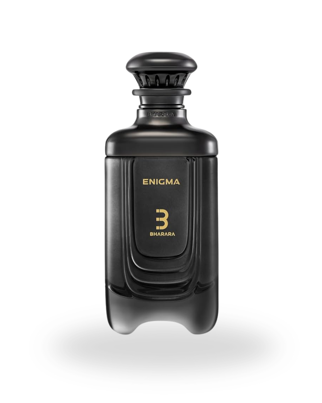 Bottle of Enigma by Bharara Eau de Parfum – a bold, long-lasting men’s fragrance with citrus, spice, and woody notes.