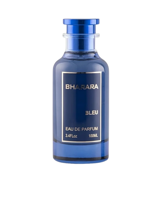 Bleu by Bharara Eau de Parfum – a fresh, bold, and confident men’s fragrance with citrus, aromatic, and woody notes.