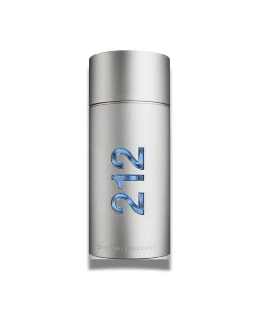 Bottle of Carolina Herrera 212 Men Eau de Toilette, a bold and masculine fragrance for everyday wear.