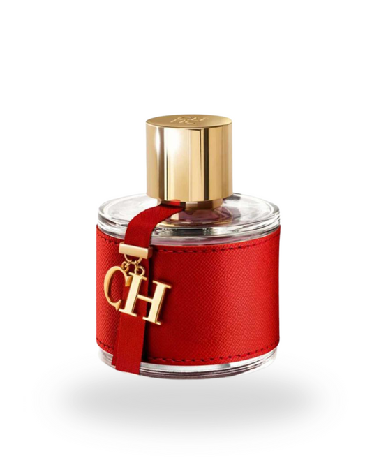 CH by Carolina Herrera Eau de Toilette bottle featuring a fresh and woody aroma with refined elegance.